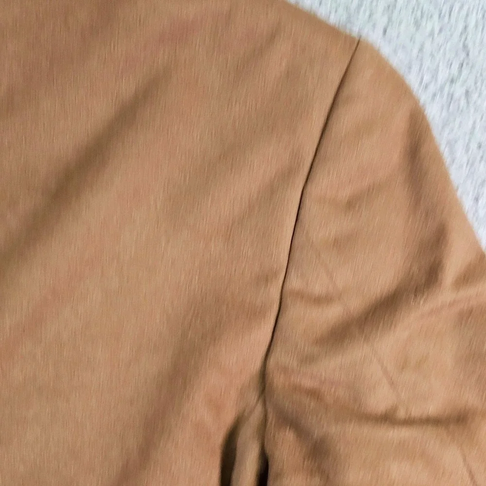 Bill Blass Blazer Jacket Mens 44R Brown 100% Cashmere Two Button Classic Fit